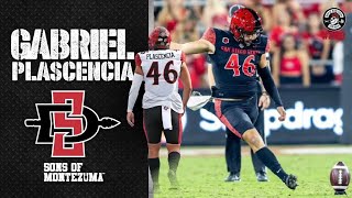 San Diego State Aztecs Kicker Gabriel Plascencia [upl. by Bell]