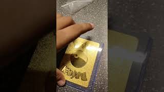 Logan Paul Pokemon card in gold with 5 million dollars [upl. by Killie401]