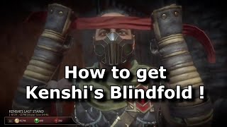 MK11 Krypt  How to get Kenshis Blindfold [upl. by Odlareg932]