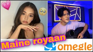 Emotional songs hit differently on Omegle  Hindi Mashups on Omegle [upl. by Ltsyrk]