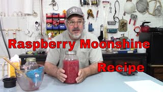 Raspberry Moonshine Recipe [upl. by Bonn]