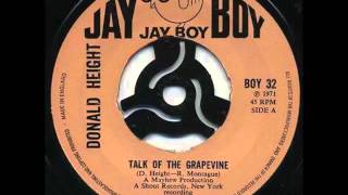 Donald Height Talk of the grapevine 1966 [upl. by Nahttam174]