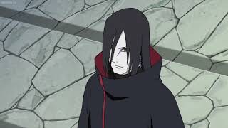 Itachi vs Orochimaru English Dub [upl. by Ecirtemed]