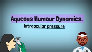 Aqueous Humor pathway Intraocular Pressure [upl. by Suolhcin]