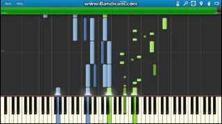 Tchaikovsky  The Nutcracker Suite Dance of the Mirlitons pianoSynthesia [upl. by O'Shee]