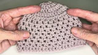 Quick amp Easy Crochet Baby Hat Sizes Preemie amp Newborn Beginner Friendly [upl. by Kiraa876]