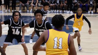 Elmore Park Ryan Nelson and Maalik Williamson Running The Floor Against Fayette West Middle School [upl. by Irehc]