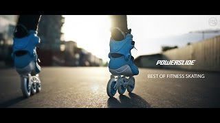 Best of FITNESS Skating POWERSLIDE Inline Skates 2016 [upl. by Anderson]