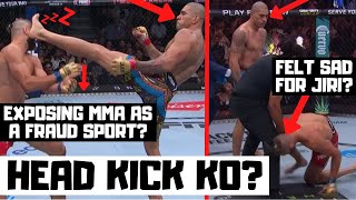 Alex Pereira DESTROYED Jiri Prochazka Exposed MMA As A FAKE Sport Full Fight Reaction At UFC 303 [upl. by Shellans]