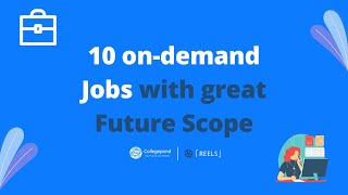 Top 10 ondemand Jobs with great Future Scope  Career ideas for students  Highest Paying Jobs [upl. by Alithia]