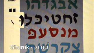 Hebrew Vowels  Shuruk  UH sound [upl. by Nera999]