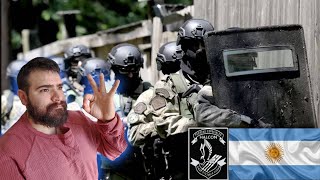 SIERRA reacciona a GRUPO HALCON Allanamiento a bunker narco SWAT de Argentina 🇦🇷 [upl. by Ayanej]