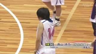 高校バスケ選抜大会2012 女子準決勝 桜花学園 vs 山村学園 [upl. by Asiek888]