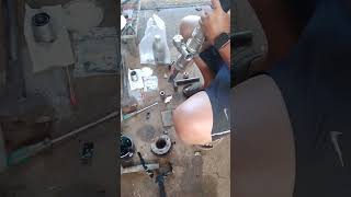 Servicing Rackend power steering of Kia Bongo 2 [upl. by Arfihs]