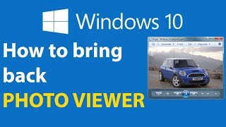 Windows Photo Viewer Windows 10 [upl. by Hummel]