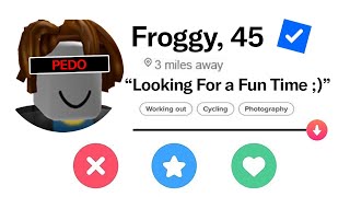 I found a Predator on Roblox Tinder [upl. by Nitsirc]