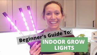 The BEST Grow Lights for Seedlings  Starting Seeds Indoors [upl. by Cony]