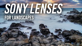 Sony Lenses for Landscape Photography [upl. by Suiratnauq]