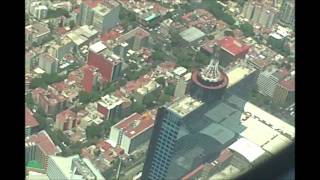 US Airways Flight 173 landing in Mexico City coming from Phoenix Arizona 52811 [upl. by Lorri]