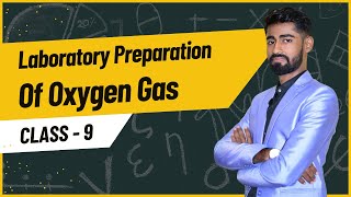 Laboratory preparation of oxygen gas with full demonstration [upl. by Eecats769]