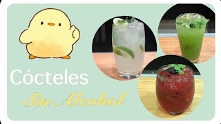 3 COCTELES SIN ALCOHOL  cocteles sin alcohol [upl. by Billmyre]