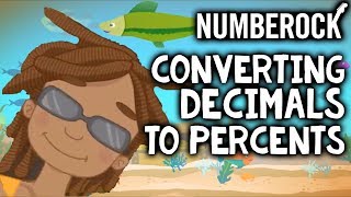 Converting Decimals to Percents Song  4th  6th Grade [upl. by Aroz978]