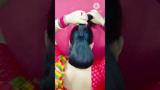 Quick Juda Hairstyle Banane Ka Naya Tarika stylish juda judahairstyle youtubeshorts shorts viral [upl. by Mariande]