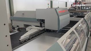 Salvagnini punchingshearing S4 punchingshearing center [upl. by Hilleary460]