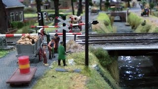 Beautiful Model Train Layout in HO Scale from the Netherlands [upl. by Sauncho109]