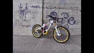 Haibike DWNHLL PRO leicht gebremst [upl. by Ayikaz]