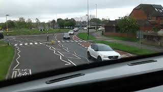 Bristol bus M1 Cribbs Causeway to Cabot Circus [upl. by Anayt]