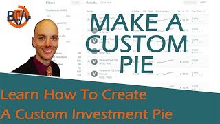 M1 Finance How To Make A Pie Tutorial  Make Your Own Custom Pies [upl. by Rolyat]