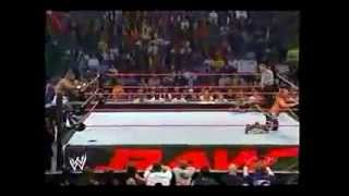 Shawn Michaels Sweet Chin Music Shelton Benjamin in MidAir [upl. by Boyes]