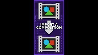 The EASIEST Way To Move Compositions Between Projects in After Effects 50 Second Film School [upl. by Perron213]