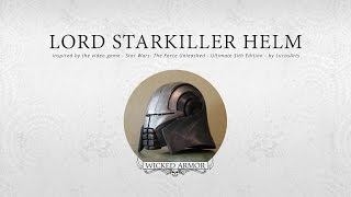 Lord Starkiller Costume Helmet [upl. by Haywood]