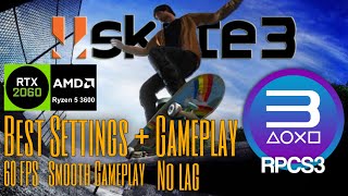 SKATE 3 RPCS3 Best Settings 2024  How to Play SKATE 3 On PC  60FPS  SMOOTH GAMEPLAY  NO LAG [upl. by Jeanie]