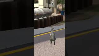 How to get anti gravity goat in goat Simulator pocket edition games gameplay goatsimulator goat [upl. by Durkee742]