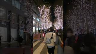 東京丸の内散歩  Marunouchi night walk vlog tokyo marunouchi 東京駅 丸の内イルミネーション [upl. by Lasky]