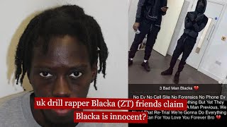 uk drill rapper Blacka ZT friends claim Blacka innocent after Hackney shting [upl. by Sirrad164]