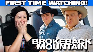 BROKEBACK MOUNTAIN 2005 Movie Reaction  FIRST TIME WATCHING [upl. by Mcroberts]