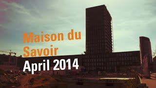 University of Luxembourg in Belval  Maison du Savoir April 2014 [upl. by Eugatnom]