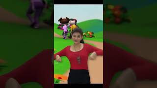 Action Songs in English  shorts  Nursery Rhymes For Children  Pebbles Pre School Learning [upl. by Hcahsem]