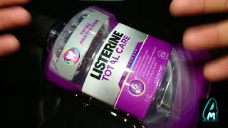 Listerine Total Care 6in1 Mouthwash Review [upl. by Ardiedak799]