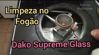 Como Eu Abri a Mesa do Fogão de Vidro para Limpar Dako Supreme Glass [upl. by Aramat]