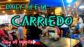 CARRIEDO STREET 🇵🇭 Know how to Survive in Daily Livessajugi Tv 🎭 [upl. by Eelrahs]