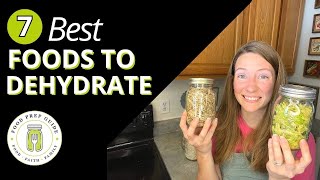 7 BEST Foods to Dehydrate [upl. by Ynetsed]