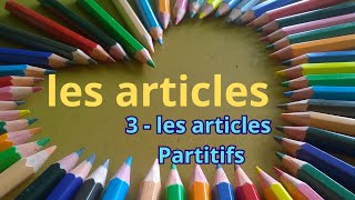 les articles  Les articles indéfinis partitifs [upl. by Gudren828]