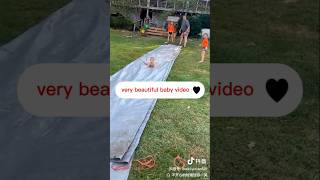 Bany slipp videofunny virlbabycomedy virlshort [upl. by Stronski]