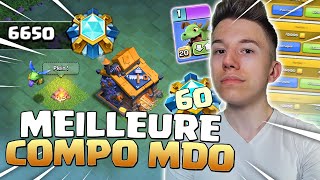 La MEILLEURE COMPO sur la MAISON DES OUVRIERS 20  Clash of clans FR [upl. by Oicnedurp]