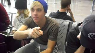 Riker Lynch speaks polish  R5 [upl. by Rasec710]